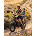 thumbnail image 5 of Heybike Saturn Electric Bike for Adults 20", 750W E-Mountain Bike with Speedometer, 52V 18.4AH Removable Battery 50 Miles E Bicycle Class 3,UL2849, 5 of 9