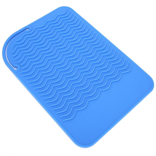 Sac de Rangement pour Lisseur de Cheveux, Coussin Chauffant en Silicone pour Lisseur de Cheveux Construction Robuste