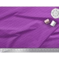 thumbnail image 3 of Soimoi Purple Moss Georgette Fabric Geometrical Star Geometric Printed Craft Fabric by the Yard 42 Inch Wide, 3 of 5