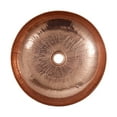 thumbnail image 4 of Native Trails Cps83 Maestro Sonata Petit 14-1/2" Circular Copper Vessel Bathroom Sink -, 4 of 7