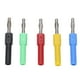 thumbnail image 5 of 5 unids/set J.20012 conector de clavija de plátano 4mm macho a 2mm hembra adaptador de conector Banana para multímetro, 5 of 9