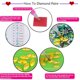 thumbnail image 5 of Cuadros Decorativos Pintura de diamante 5D DIY Taladro en forma especial parcial Flores Un kit de libro DQrwqpou  embutido en tela, 5 of 7