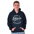 thumbnail image 5 of Make a Difference Autism Awareness Hoodie Sweatshirt Women Men Brisco Brands S, 5 of 6