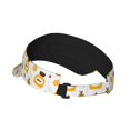 thumbnail image 2 of Balery Bees and Flowers Sport Wear Athletic Visor Sun Sports Visor Hat Visor Adjustable Cap for Women and Men (One Size), 2 of 8