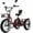 Wine Red, variant on MOONCOOL Folding Electric Trike w/ Storage Bags , 48V Peak 1350W 3 Wheel Electric Bike for Adults, 20"x4.0" Fat Tire 7 Speed Electric Tricycle with 14.5Ah Battery, Rear Differential, Aluminum Frame