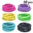 thumbnail image 2 of 60PCS Filles Cravate Cheveux Polyvalent Élastique Sans Pli Bande Ponytail Titulaire, 2 of 10