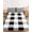 Black White, variant on Queen Size Fitted Sheet Set - Brown White Buffalo Check 3 Piece Bedding Sets 16" Deep Pocket Fitted Sheet with 2 Pillowcases, Farmhouse Plaid Modern Geometric Brushed Microfiber Luxury Bed Sheets