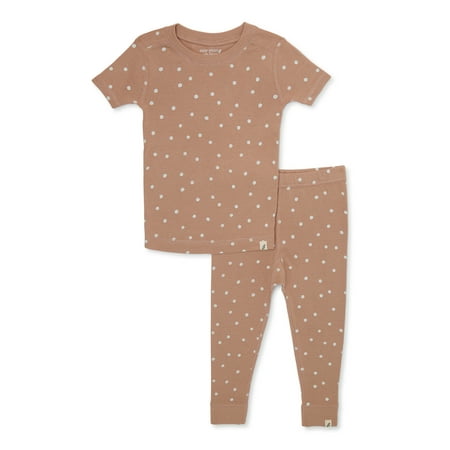 

easy-peasy Toddler Unisex Short Sleeve Top and Pants Pajama Set 2-Piece Sizes 12M-5T