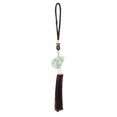 thumbnail image 3 of Colgante decorativo con borlas liviano para mochilas: atractivo accesorio para hacer uno mismo: llavero con cuentas de porcelana en forma de calabaza, 3 of 8