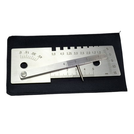 

Upgraded Stainless Steel 45 Degree Measuring Tools for Welding Gauge Weld Seam