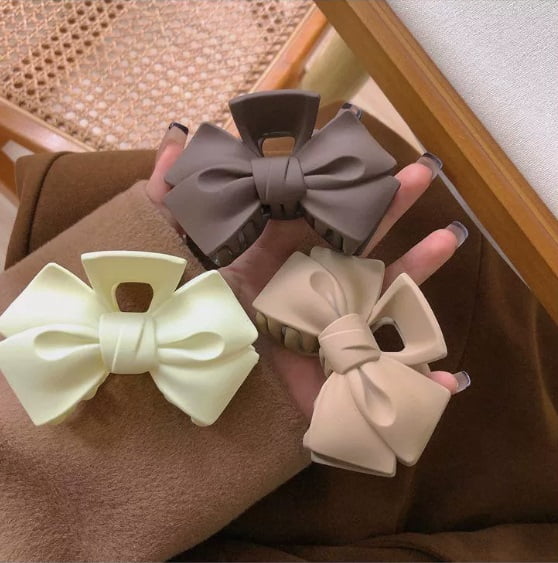 6 Pack Mini Matte Shark Hair Clips - Strong Grip for Thick Hair, Elegant Design for Daily Wear