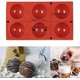 thumbnail image 4 of Molde de silicona redondo grande de media bola con 6 cavidades JAMW Sencillez, 4 of 5