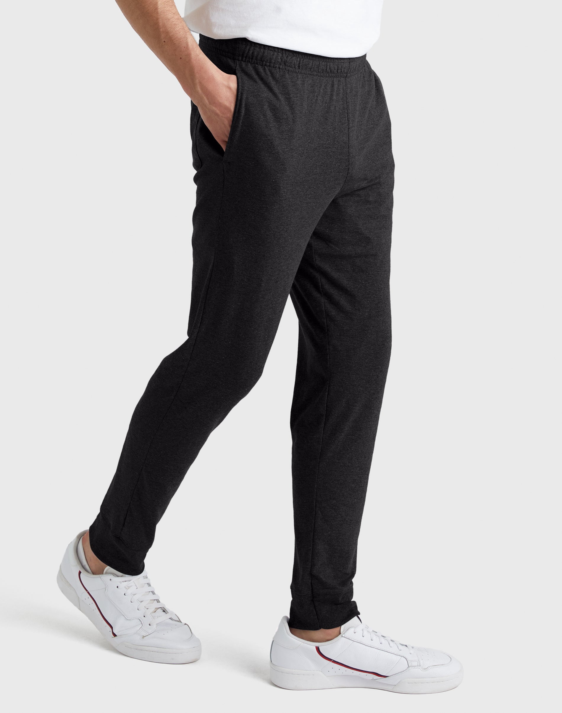Hanes Originals Joggers Pockets Men's Tri-Blend Lightweight Drawcord Elastic Waistband 30.5" inseam