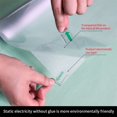 thumbnail image 3 of Decorative Glass Sticker Anti UV Window Film PVC Electrostatic Decal Matte Glass Film Frosted Window Sticker, 3 of 9