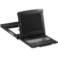 thumbnail image 2 of Black Box ServView V KVT517A - KVM console with KVM switch - 16 ports - PS/2 - 17" - rack-mountable - 1280 x 1024 - 500:1 - VGA - 1U, 2 of 2