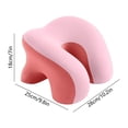 thumbnail image 3 of Eolstice Desk Nap Pillow, Foam Sleeping Office Lunch Break Cushion, Lying Down Rest Mat for Home Office Desk, Comfortable Travel Nap Pillow for Car Office, 3 of 6