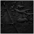 thumbnail image 3 of Funda Cuadrada para Muebles de Jardín, Funda Impermeable para Mesa de Jardín Funda para Muebles de Jardín Exterior Protección de Muebles Tela Oxford 210D Negro (120x120x74cm), 3 of 5
