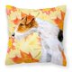 thumbnail image 1 of "Treasures BB9911PW1414 Terrier Outdoor Canvas Pillow, Fall Leaves" Caroline's Treasures BB9911PW1414, 1 of 1