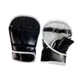 thumbnail image 2 of 2 piezas guantes de boxeo de medio guantes de sparring Protector transpirable medio guantes de boxeo para entrenamiento Sanda Karate, 2 of 8