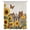 Yellow, Brown, Beige, variant on Summer Sunflowers Sheer Curtains 108" Extra Long for Living Room, Rustic Floral Fence Butterflies Blue Sky Light Filtering Privacy Drapes, Semi Sheer Window Treatment for Floor to Ceiling Window