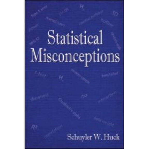 Pre-Owned Statistical Misconceptions (Paperback) 0805859047 9780805859041