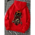 thumbnail image 2 of Sudadera Con Capucha Con Bolsillo De Canguro Con Estampado De Halloween, Sudadera Con Capucha De Manga Larga Informal Con Cordón, Ropa De Mujer, 2 of 4