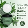 thumbnail image 4 of Mascarilla capilar Luseta, romero y menta, fortalecedora, 500 ml, para cabello seco, 4 of 5