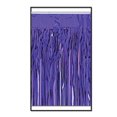 thumbnail image 2 of Pack of 6 Purple Metallic 2-Ply Hanging Fringe Drape Streamer Party Decorations 10', 2 of 2