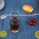 thumbnail image 1 of Cuchara de paja para beber de acero inoxidable Ndcxsfigh Con cepillo de limpieza Plata Ovalada, 1 of 6
