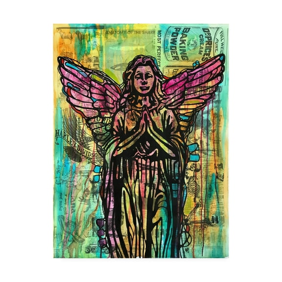 Trademark Fine Art 'Most Perfect Angel' Canvas Art by Dean Russo