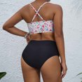 thumbnail image 4 of Traje de baño para mujer, moda, cómodo, estampado, bikini, traje de baño de color liso para mujer, conjuntos de bikinis, trajes de baño para mujer, 4 of 4