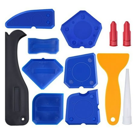 

Kironypik Caulking Tool Kit Tools Silicone Handmade Tool Grout Scraper Caulk Remover Set Set 2