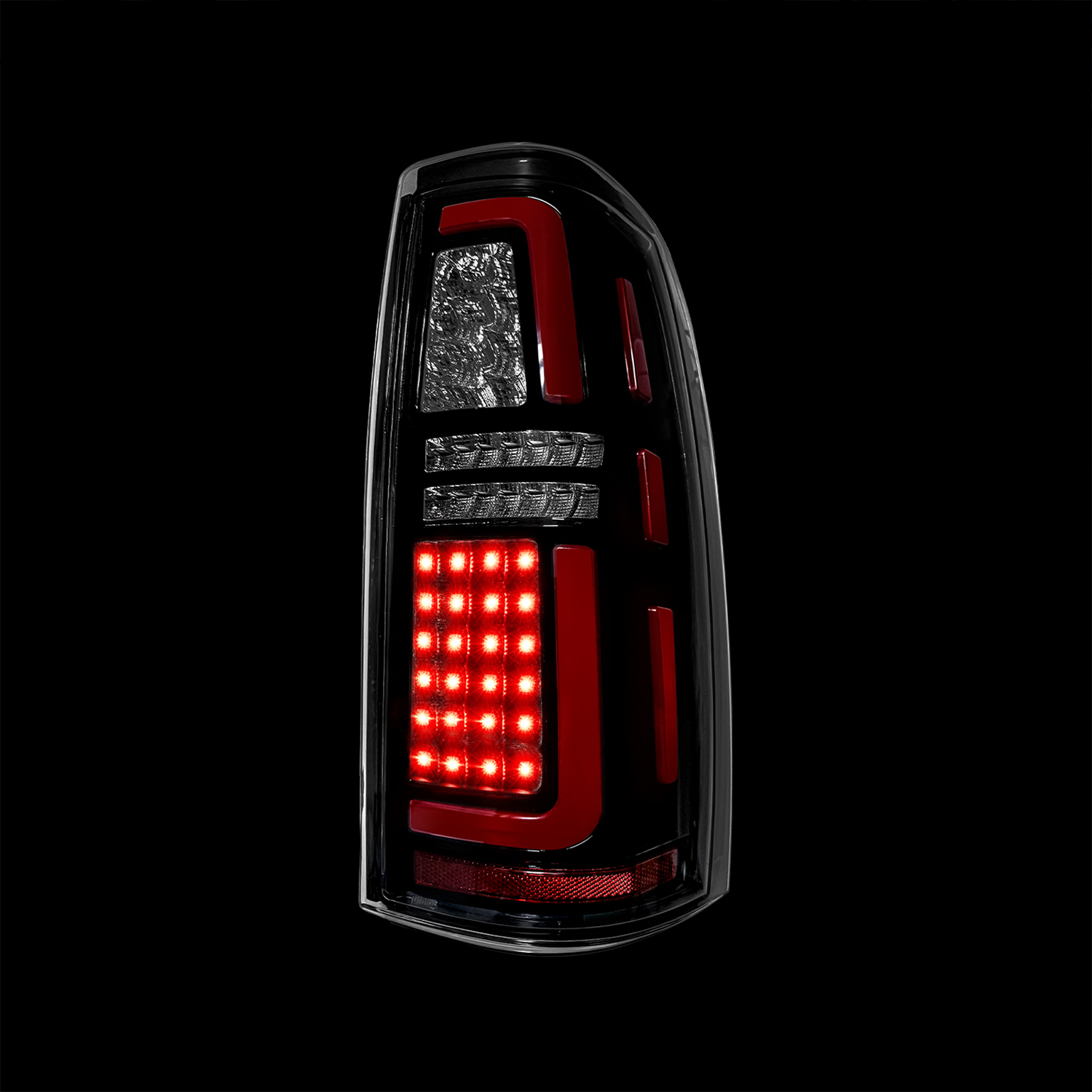 AMERICAN MODIFIED Chrome LED Tail Lights w/ Clear Lens for 99-06 Chevy Silverado & 99- 02 GMC Sierra 1500 2500 3500
