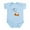 Sky Blue, variant on CafePress - Pumpkin Pie Pi Math Humor Body Suit - Baby Light Bodysuit, Size Newborn - 24 Months