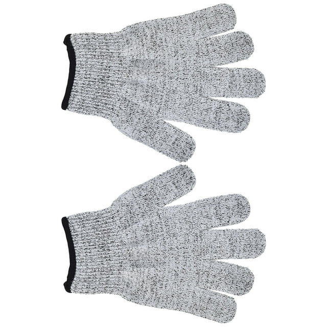 Guantes resistentes a cortes,Guantes de jardinería Puños largos Guantes de trabajo Guantes protectores Uso conveniente Jadeshay A