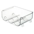 thumbnail image 1 of Water Bottle Organizer Transparent Storage Rack Stackable Space Saving Holder for Thermoses Fitness Drinks Refrigerators, 1 of 8