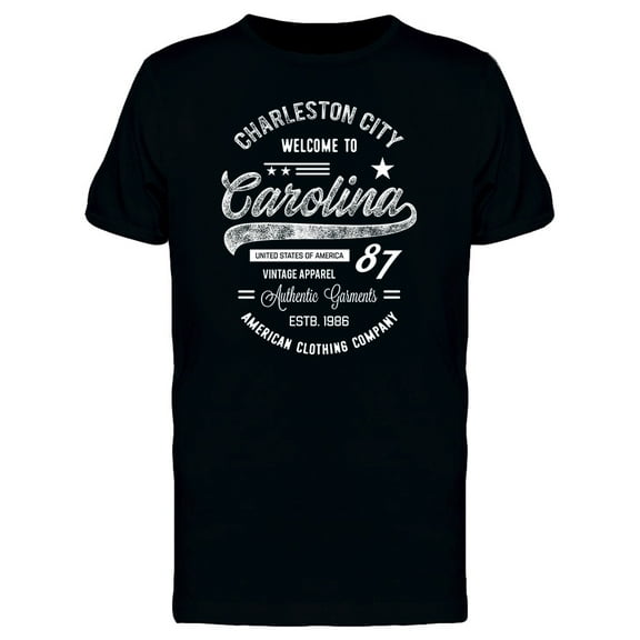 Charleston City Carolina T-Shirt Men -Image by Shutterstock, Male 3X-Large