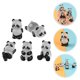 thumbnail image 1 of unbranded 5Ud De Jardín Con Pandas Pequeños En Resina Que Iluminan En, 1 of 8