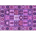 thumbnail image 1 of Ahgly Company Indoor Rectangle Persian Purple Traditional Area Rugs, 8' x 12', 1 of 4