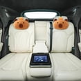 thumbnail image 4 of Adorable Pillow Capibala Cute Capybara Cartoon Car Headrest for Home Décor and Travel Use, 4 of 4