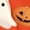 Orange, variant on Summer Sales Under $10 CNJKEHIUV Halloween Pajamas Women Short Sleeve Button Top Matching Shorts 2026 Fall Cute Satin Pumpkin Sleepwear Beige L