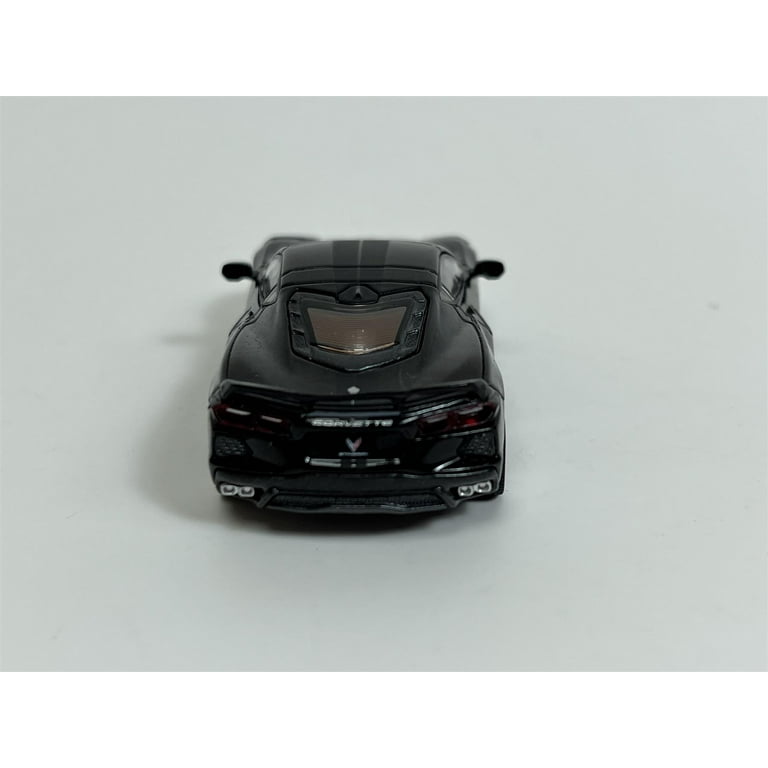 Chevrolet Corvette Stingray Black With Midnight Grey Stripe