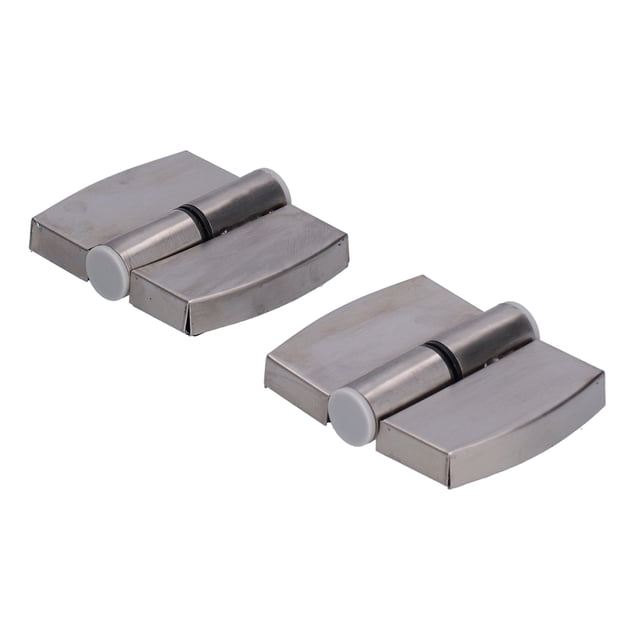 Fosa Home Improvement,2Pcs Gravity Hinge 201 Stainless Steel Home Door Hydraulic Hinge Hardware Accessory