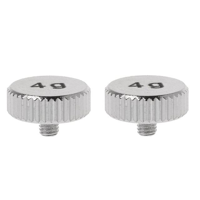 2X Headshell 4G Shell Weight Turntable Metal Electric Instrument Parts for SL1200 SL1210 MK2 3 5 M5G Stylus DJ,Silver