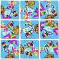 thumbnail image 2 of B Dazzle Kites Scramble Squares 9 Piece Puzzle, 2 of 2