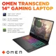 thumbnail image 2 of Laptop HP OMEN Transcend 14" i9 RTX5070 32GB RAM 1TB SSD, 2 of 3