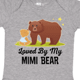 thumbnail image 4 of Inktastic Mimi Bear Loves Me Grandbaby Boys or Girls Baby Bodysuit, 4 of 5
