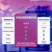 VigorDrive ACV Gummies Advanced Formula Vitamin Supplement Vigor Drive 120 Gummies