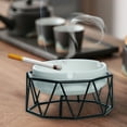thumbnail image 1 of Iron Old Hollowed Out Ashtrays Home Decorative Iron Ashtrays Ornaments Props Crafts Small Iron Ashtrays Dedicated To Enhance The Ambiance, 1 of 5