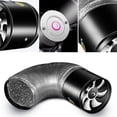 thumbnail image 2 of Bgsha Extractor Fan 200mm Inline Pipe Fan Smoke Extractor Duct Fan 1050 m³/h Inline, 2 of 9